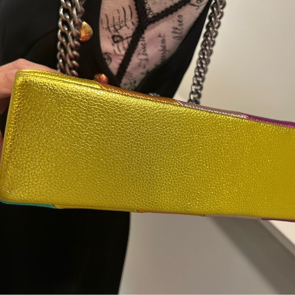 Kurt Geiger Multicolor Rainbow Shoulder Bag - Picture 7 of 16